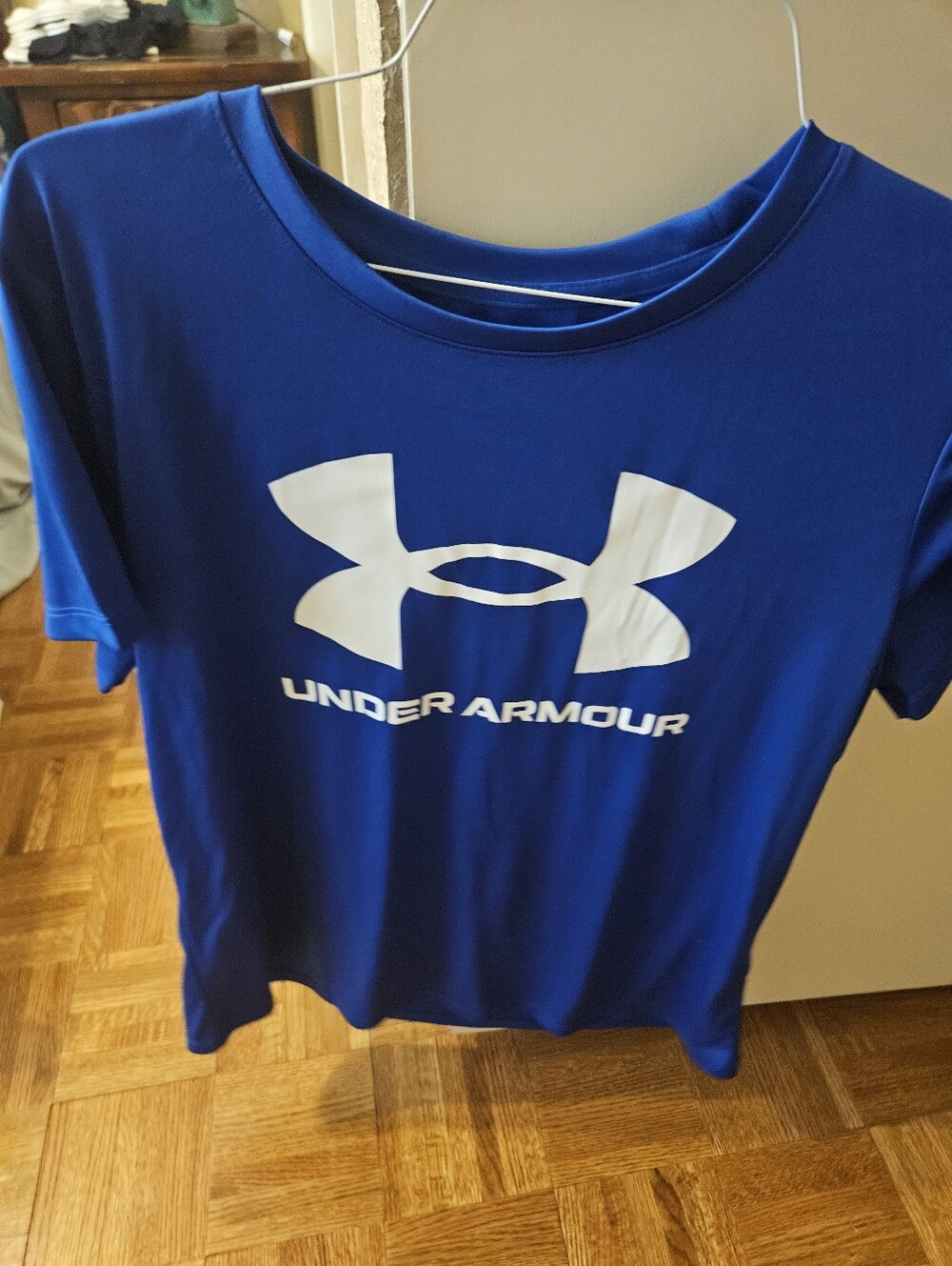 Under Armour Royal Blue Logo Tee